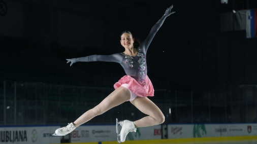 Julija Lovrenčič na ISU World Figure Skating Championchips-Boston